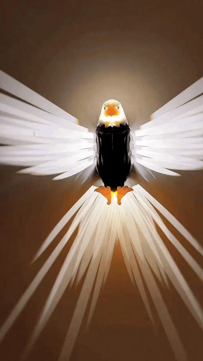 LED Bird Projection