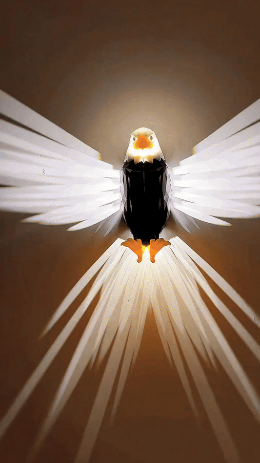 LED Bird Projection